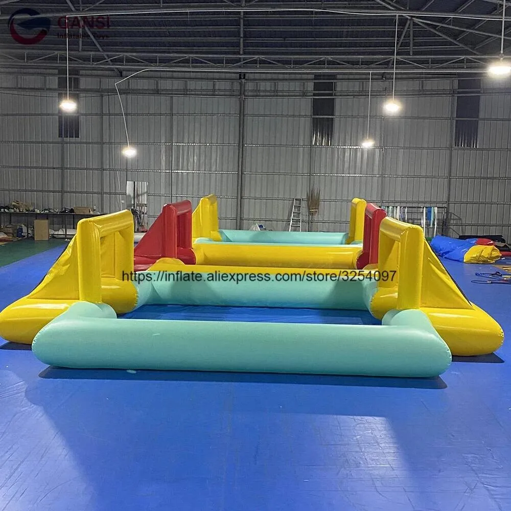 

Sport Arena Inflatable Soccer Pitch Supplier Mini Inflatable Football Field For Outdoor Games