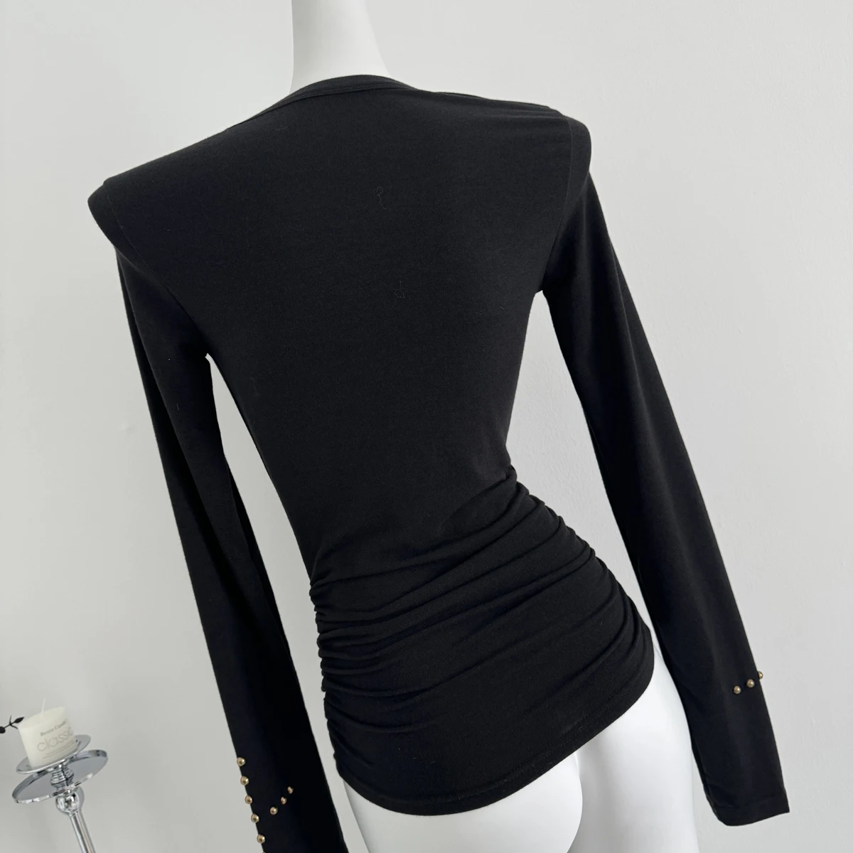 Women Harajuku Top Coquette 2000s Two Piece Sets T-Shirt Long Sleeve Tees Gyaru Japanese Y2k Goth Dark Academia Abi Hot Gothic