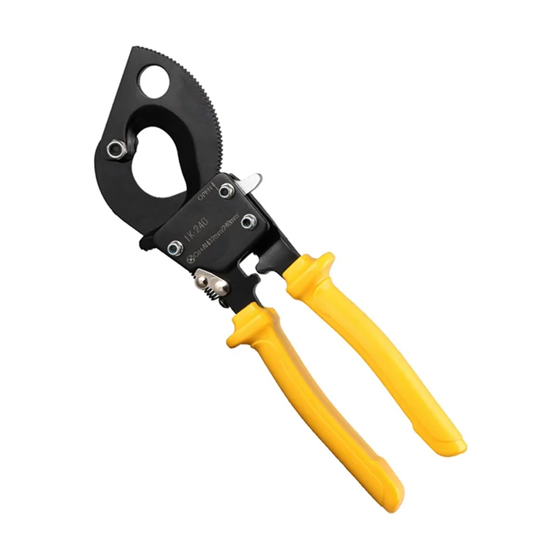 

Lk-240 Ratchet Cable Pliers Copper and Aluminum Cable Scissors Gear Scissors Mechanical Cable Disconnect Pliers