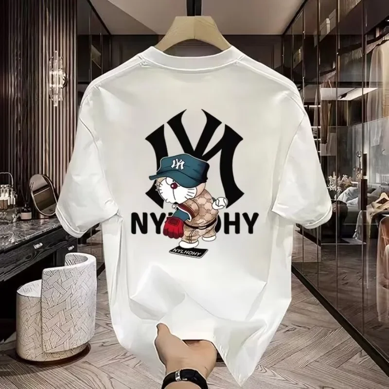 

Летняя готическая мода, новая женская футболка с короткими рукавами и принтом, модная свободная женская хлопковая футболка с высококачественным принтом