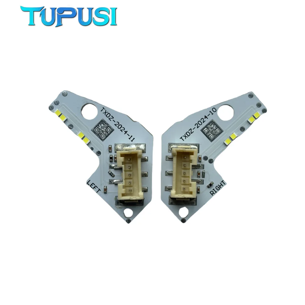 ل 2017-2020 سيات ليون الأصفر عيون الملاك DRL لوحات 5F0941475A 5F0941476A LED المصباح النهار تشغيل ضوء CSL أزرق أحمر #4