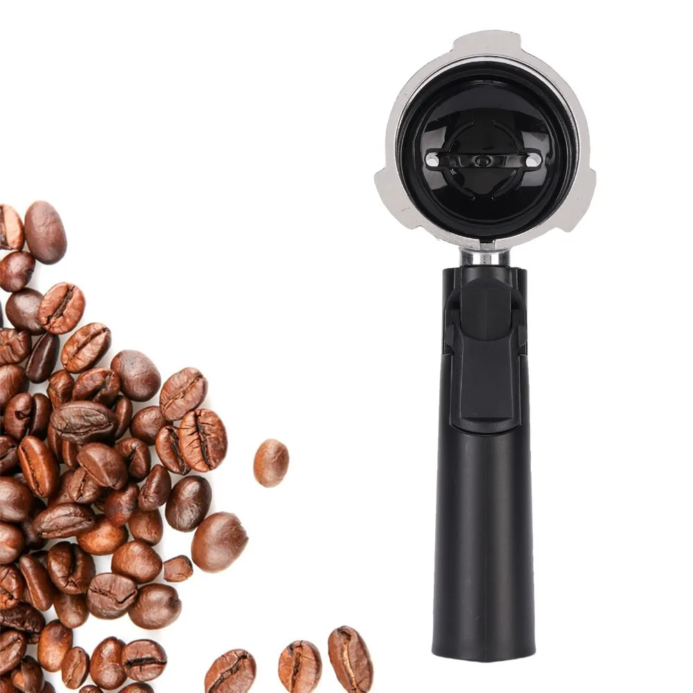 Aluminum Alloy Handle Coffee Machine Portafilter 3 Ear Design 51mm Size Coffee Filter Portafilter Professional Filter Basket