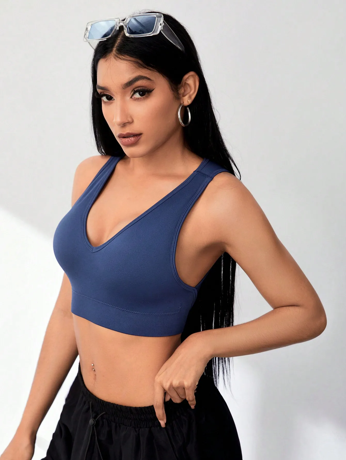 Women's Sports Bra Mira Open-Back