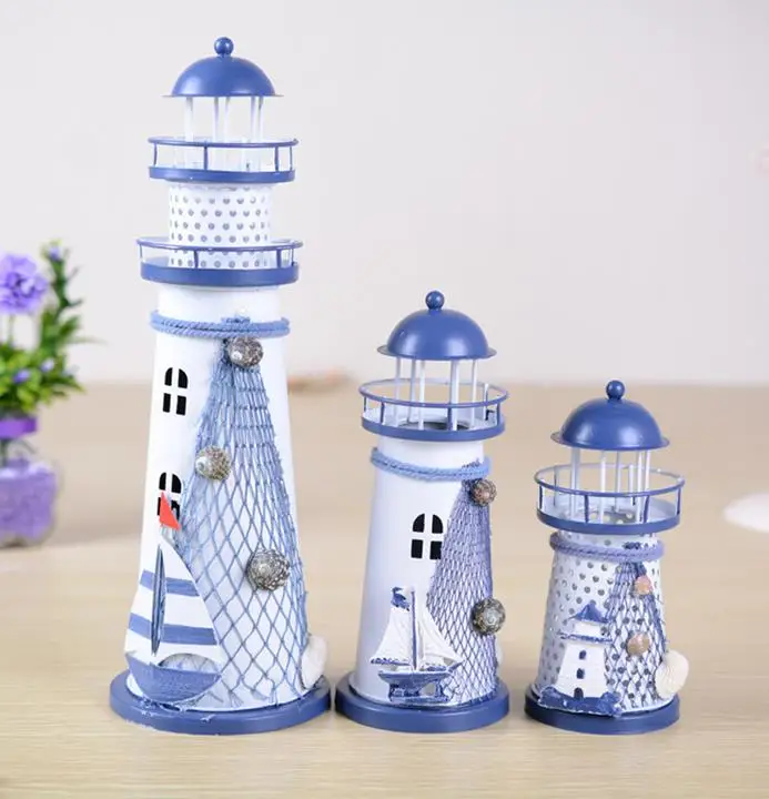 Nieuwe Kleurrijke Licht Up Speelgoed Marine Vuurtoren Kinderen Speelgoed Gift Mooie Home Party Decoratie