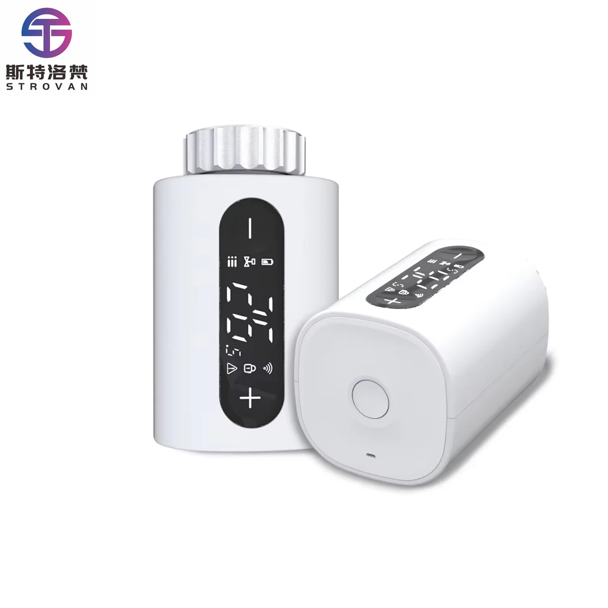 

Modern Intelligent WiFi Radiator Valve for Home Hotel Use Programmable Temperature Control Wireless ZigBee Technology Film Water