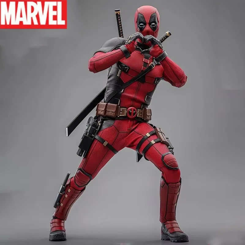 

Hot Toys 1/6 Marvel Ht Deadpool&Wolverine Figure Deadpool Mms746b Mms490 Mms746 Movable Model Special Edition Toy Gifts