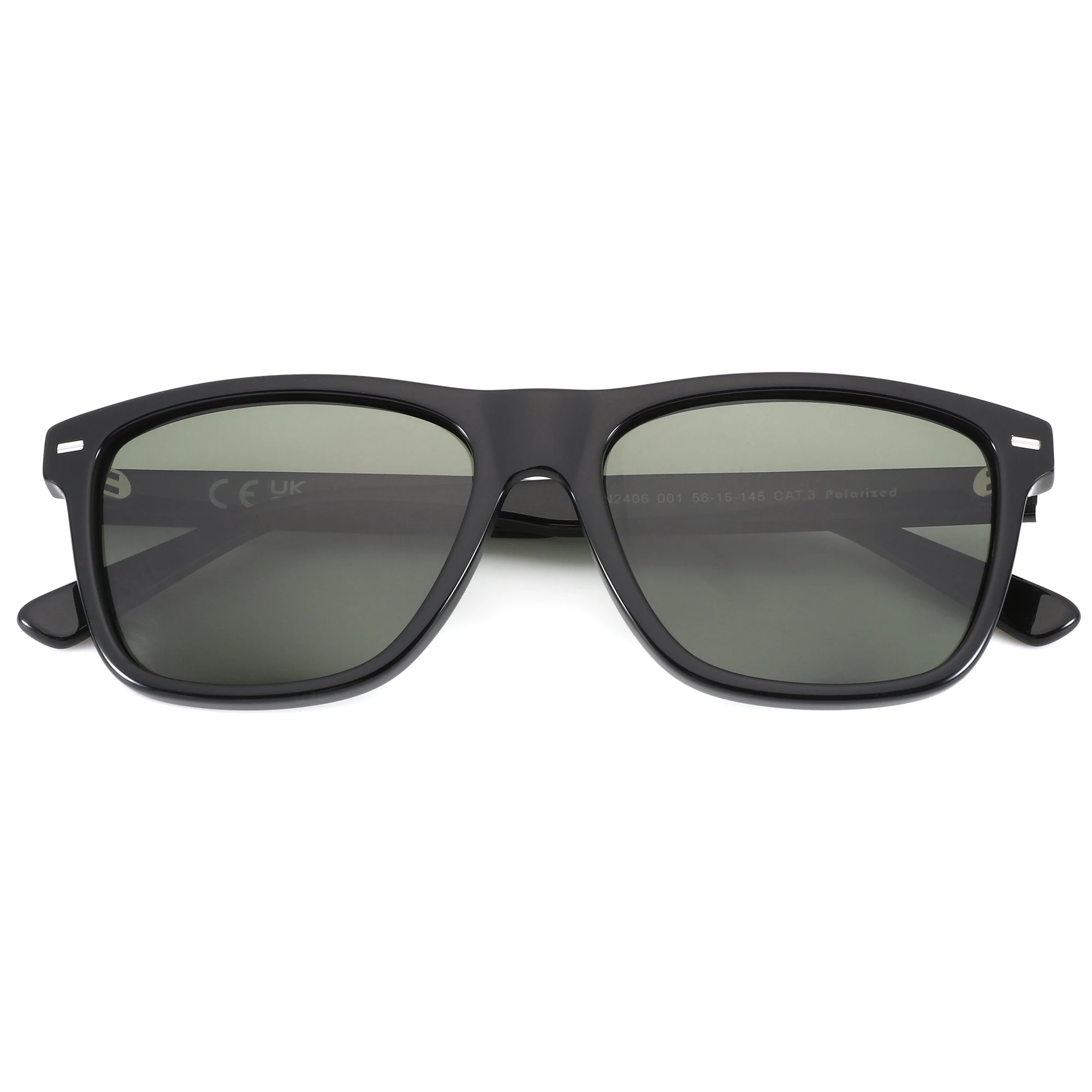 ZENOTTIC Neu eingetroffene quadratische polarisierte Sonnenbrille, UV400-Schutz, Acetat-Sonnenbrille, klassisches Design, Schatten für Damen und Herren – Detail 12