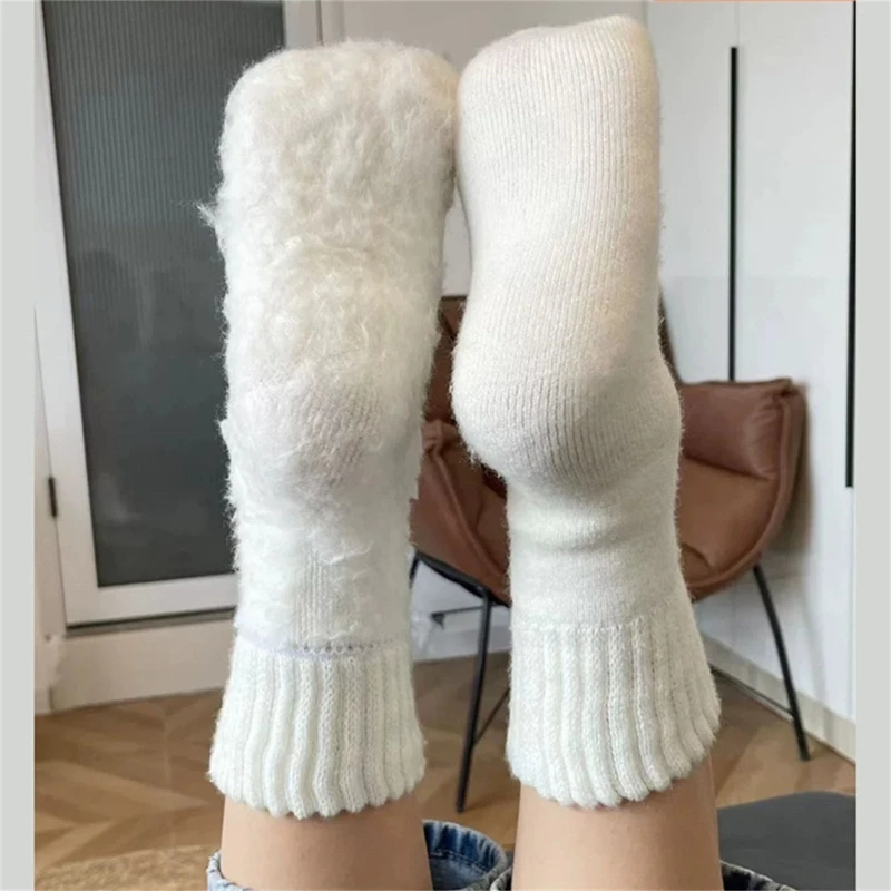 Warme Winter Fuzzy Sokken Zachte Dikke Enkel Sokken Fuzzy Slippers Sokken Geschenken