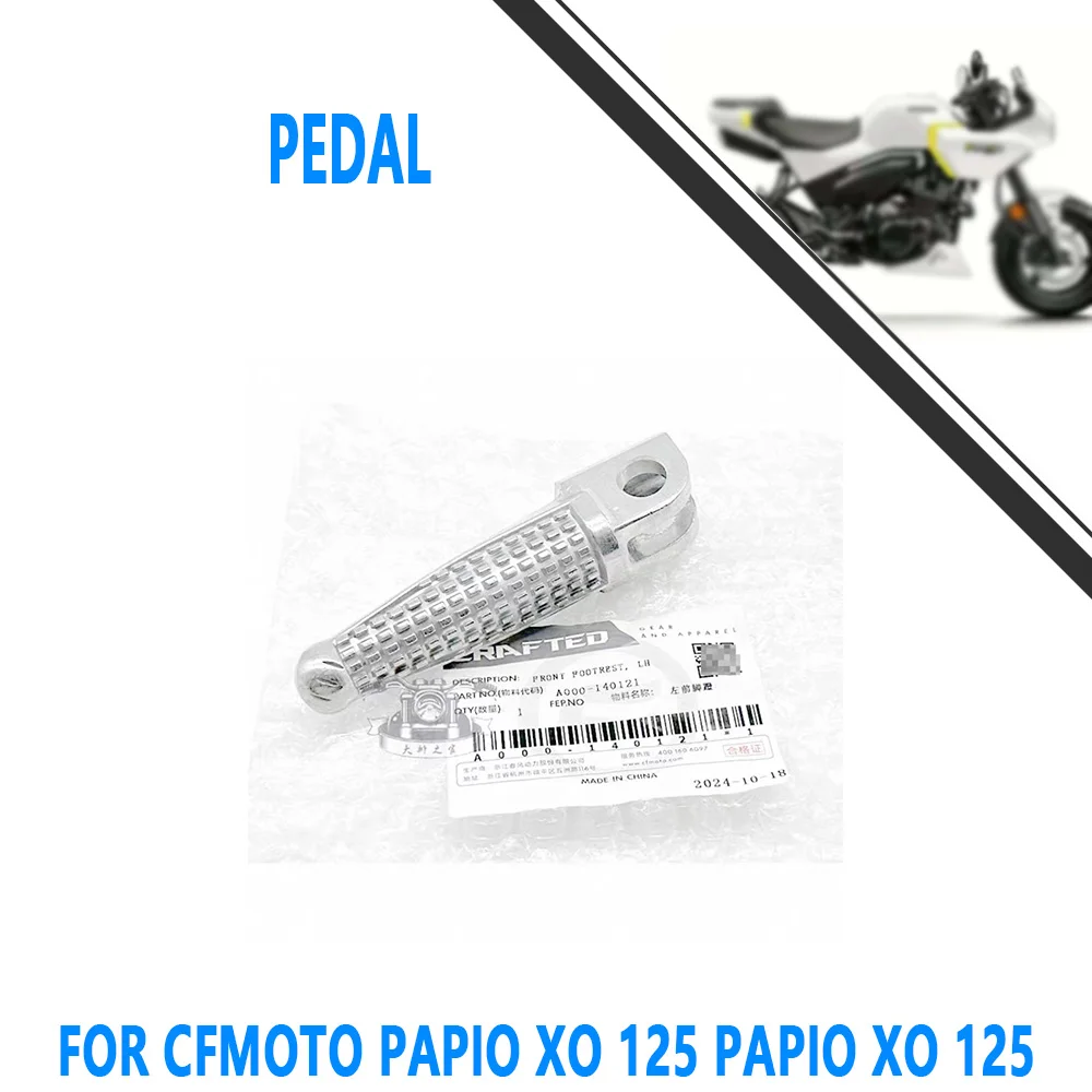 For CFMOTO Papio XO 125 Papio XO 125 Baboon Pedal Foot rest before and after the original accessories