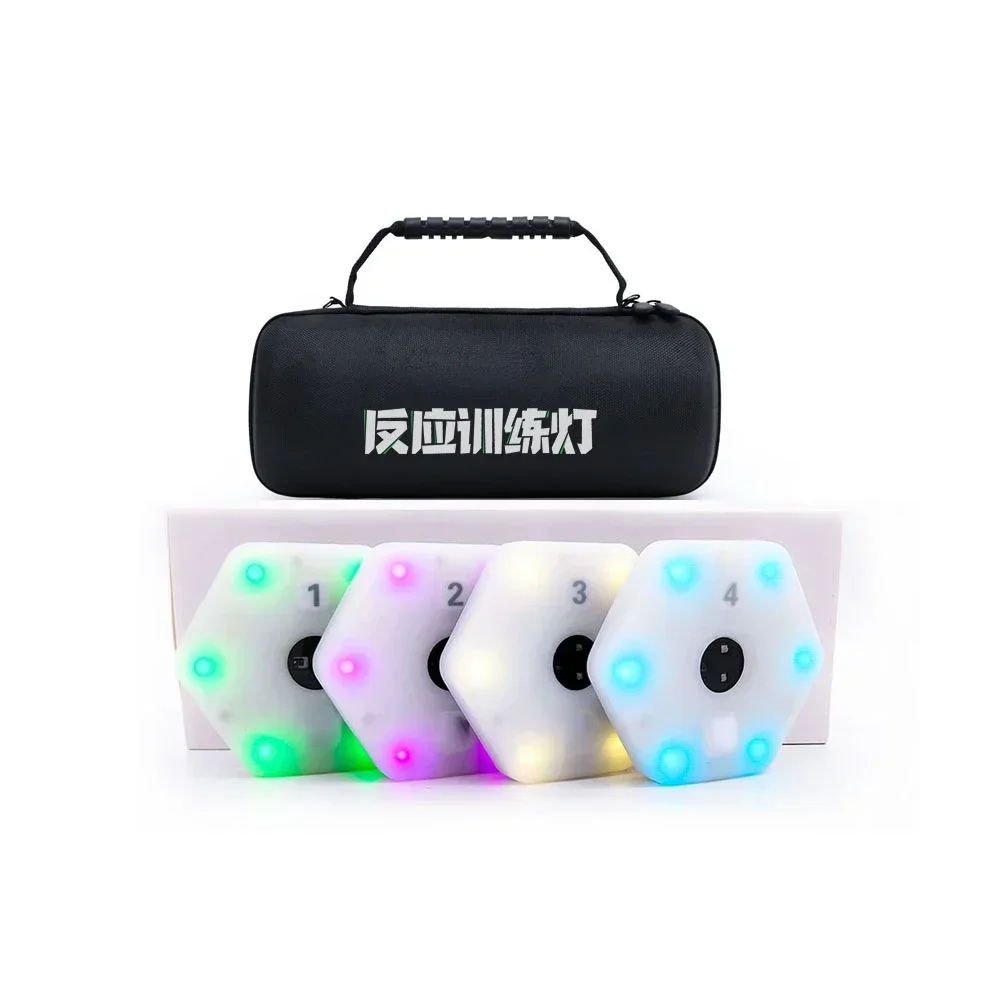 

Agile Reaction Light Induction Basketball Football Badminton Tennis Boxing Training Equipment 4 lights+app Hot sales