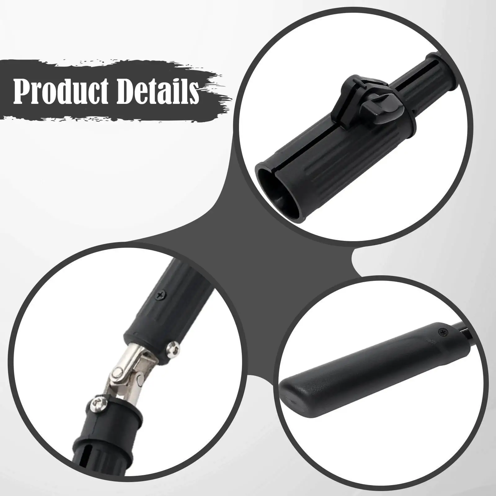 Outboard Motor Tiller Handle Extended Control Rod Universal Throttle Lever Aluminum Alloy for Marine Motorboat Accessories