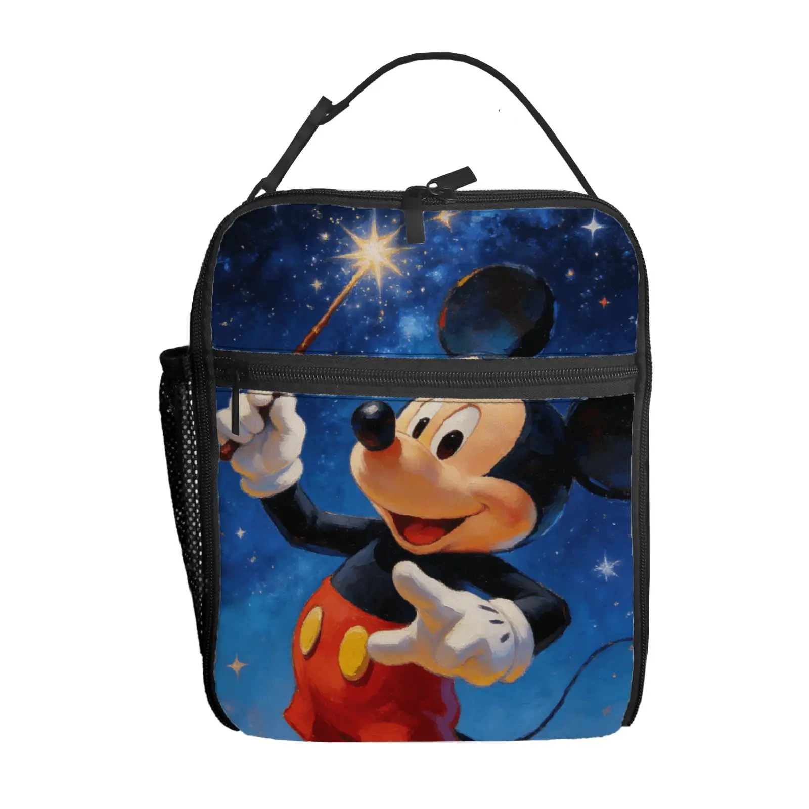 

Сумка для обеда с Микки Маусом, 1 шт., высококачественная, милая, повседневная, для вечеринок, пикников, школы, в подарок, для ежедневного использования