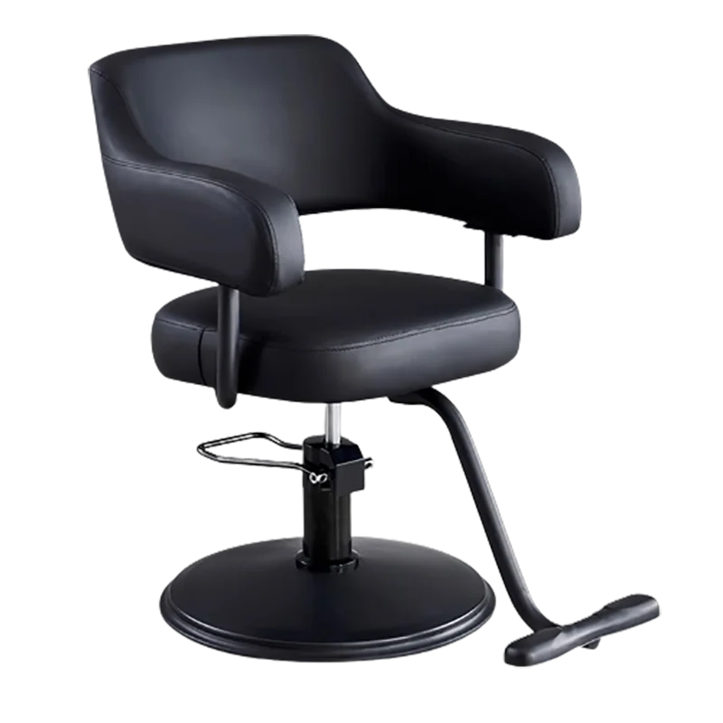 Spinning Rolling Lash Barber Chairs Wheel Beauty Recliner Barber Chairs Ergonomic Cadeira Cabeleireiro Salon Furniture YX50BC