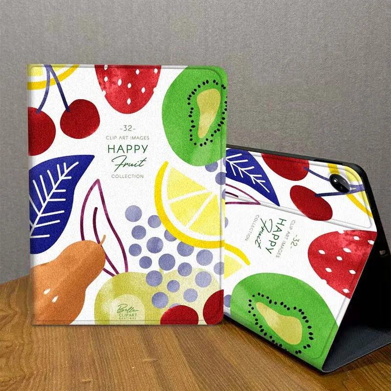 

Fruit Art Creative Pattern For Vivo IQOO Pad2 Pad3 Pad5 Air SE Pro 12.1 12.3 13 11.5 11 inch Tablet Case