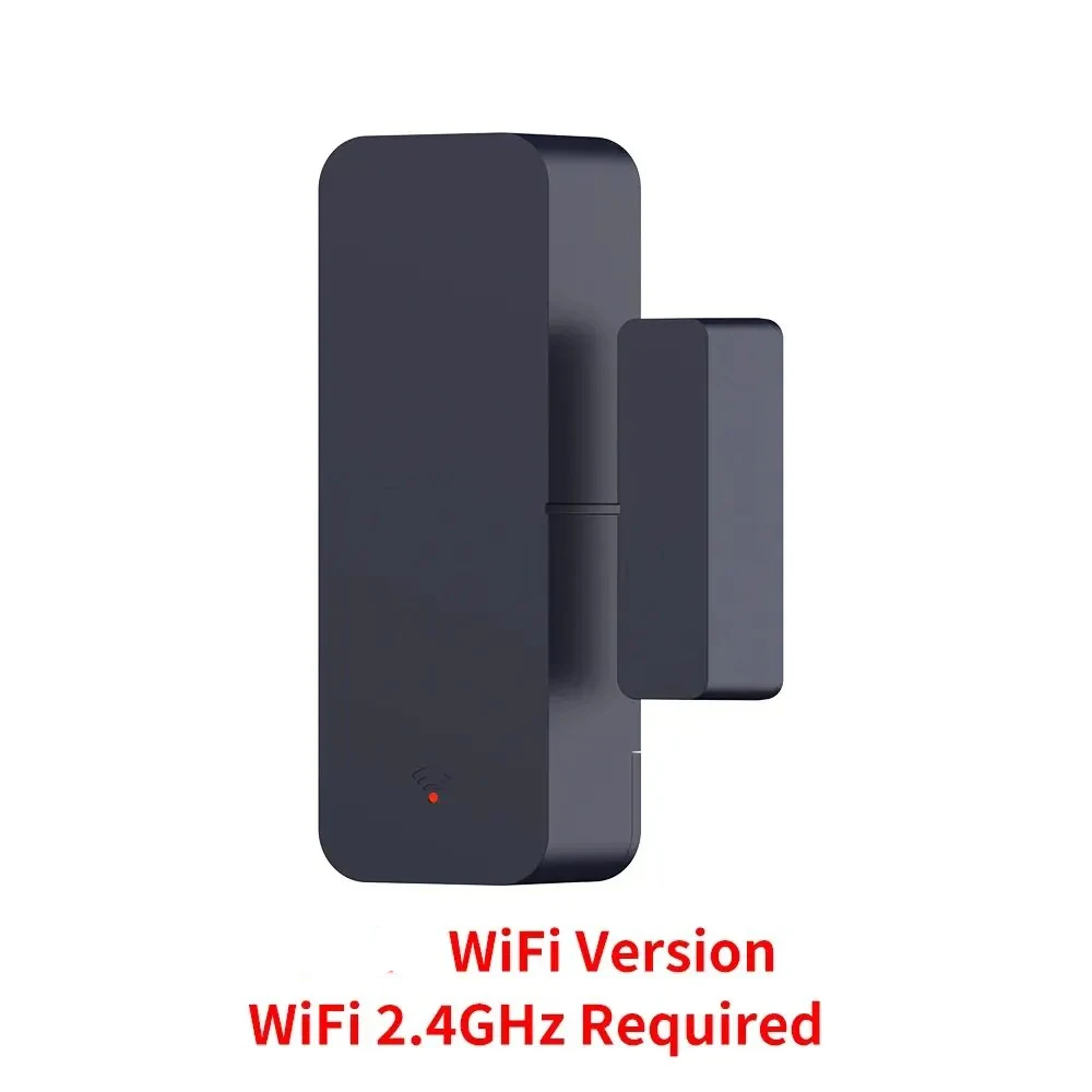 Zigbee Wifi Deur Raam Toegangssensor Beveiliging Inbreker Magnetisch Alarm Smart Life Compatibel met Alexa Google Home Tuya