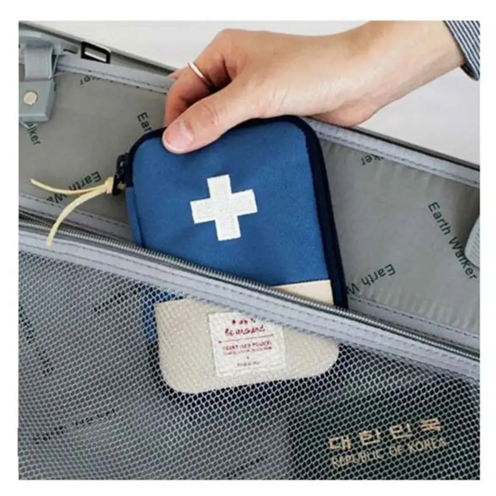 Home First Aid Small Medicine Kit Home Medicine Storage Travel Outdoor Mini Portable Small Box Medical First Aid Kit