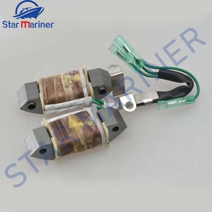 

66M-85533 66M-85533-00-00 Coil, Lighting for Yamaha Outboard Motor F9.9 F13.5 F15 4 Stroke Boat Engine Replaces Parts