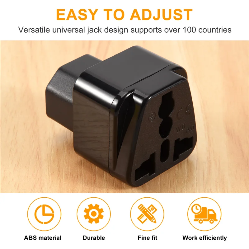 PDU Special Conversion Plug UPS C13 To Universal Socket Server IEC320-C14 Plug WD-320-Hot