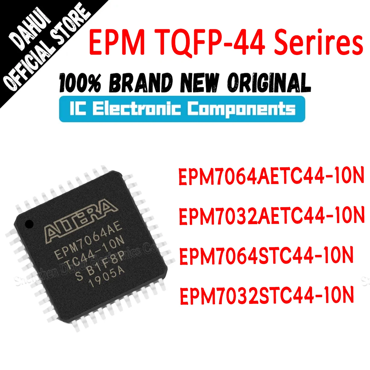 1Pcs EPM7064AETC44-10N EPM7032AETC44-10N EPM7064STC44-10N EPM7032STC44-10N EPM IC Chip TQFP-44 In Stock 100% Brand New Originl