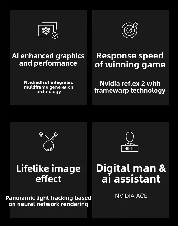 Scheda grafica per giochi per computer desktop RTX5060-O8G