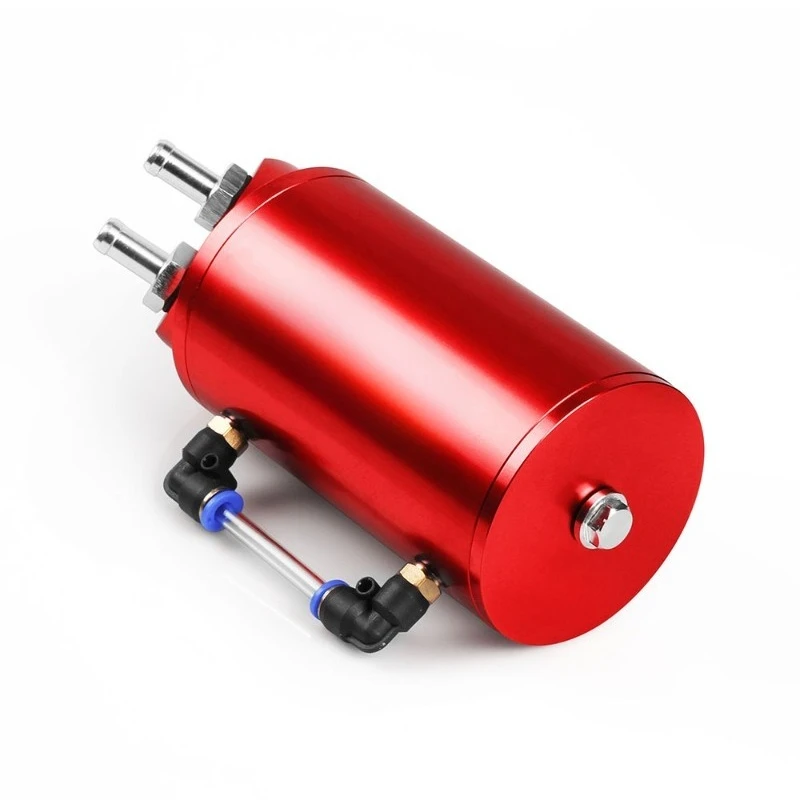 Suitable for car modification accessories, oil ventilation pot, round waste oil recovery pot, oil filter pot 300ML
