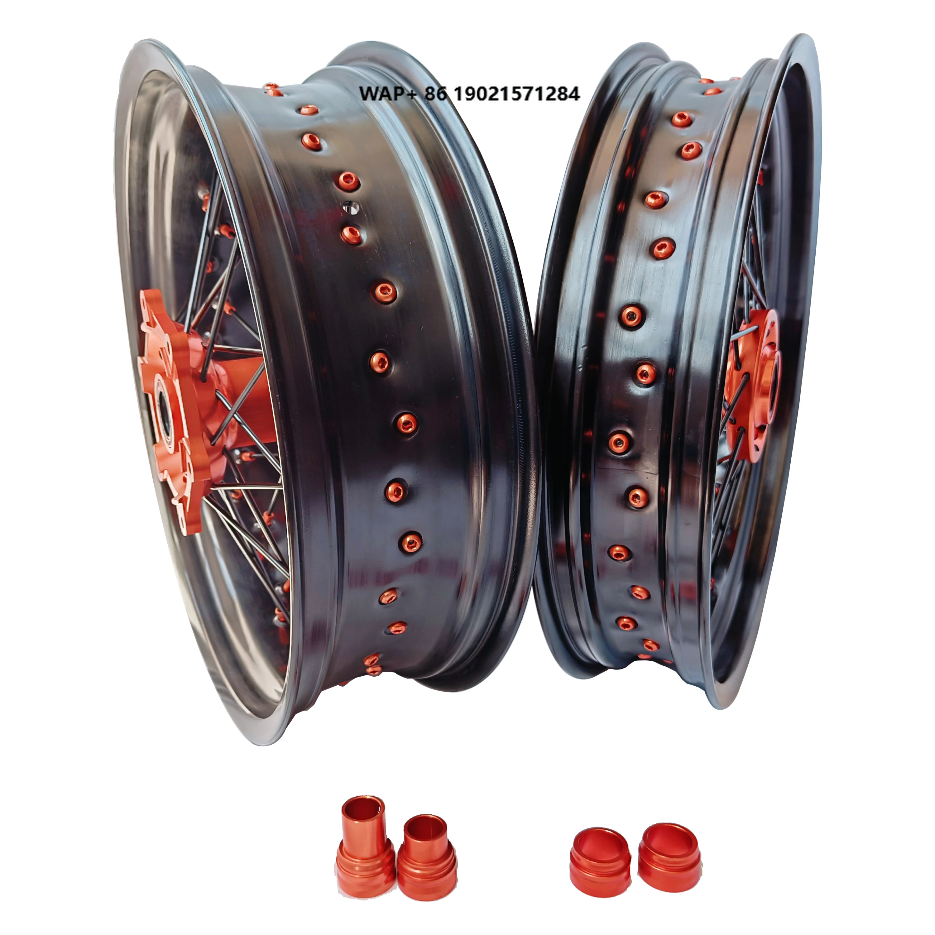 

The Factory Production CNC Front And Rear Motorcycle Supermoto Wheels