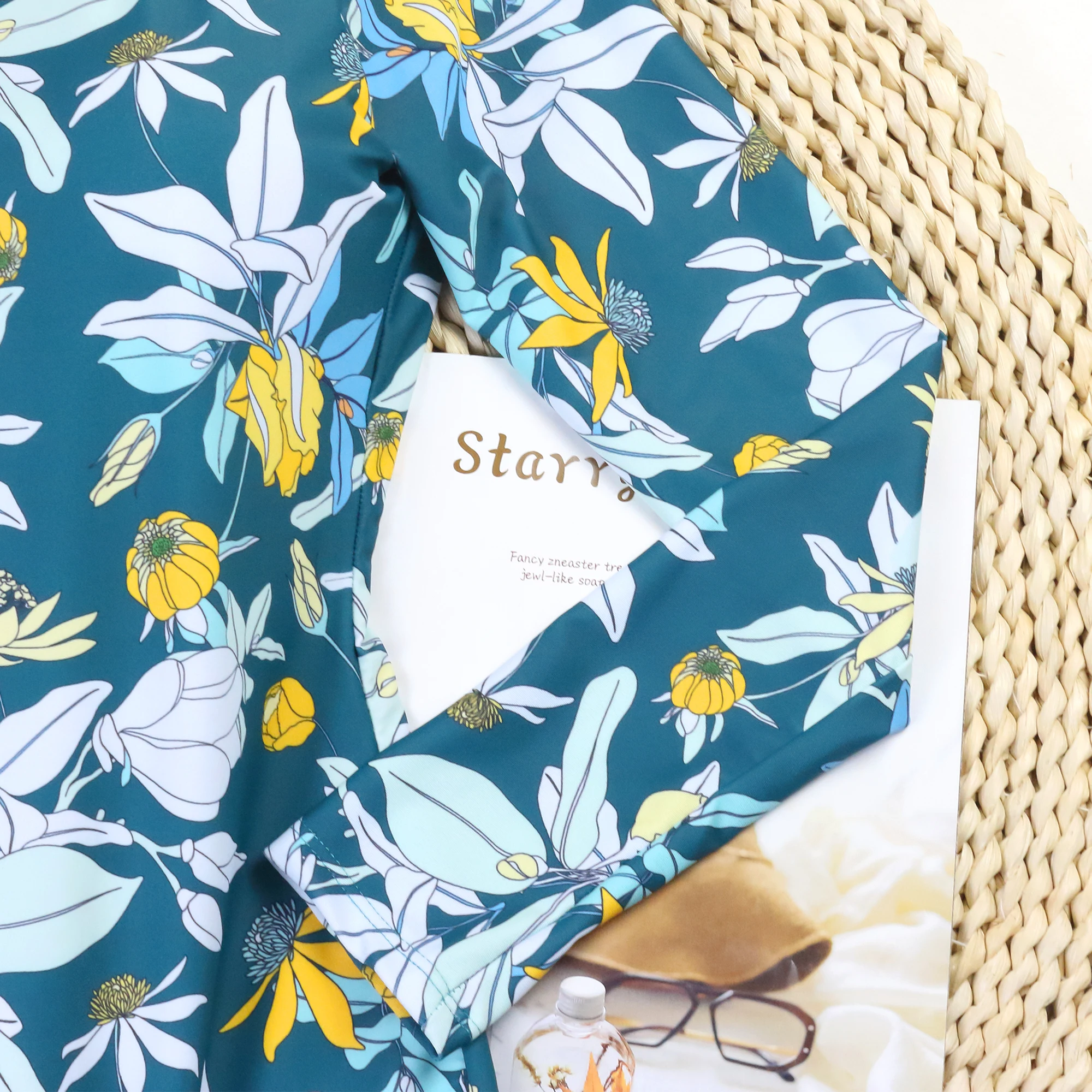 Bikini de una pieza, traje de baño 2025, traje de baño sin espalda para mujer, traje de baño Floral, ropa de playa, Monokini, trajes de baño para mujer