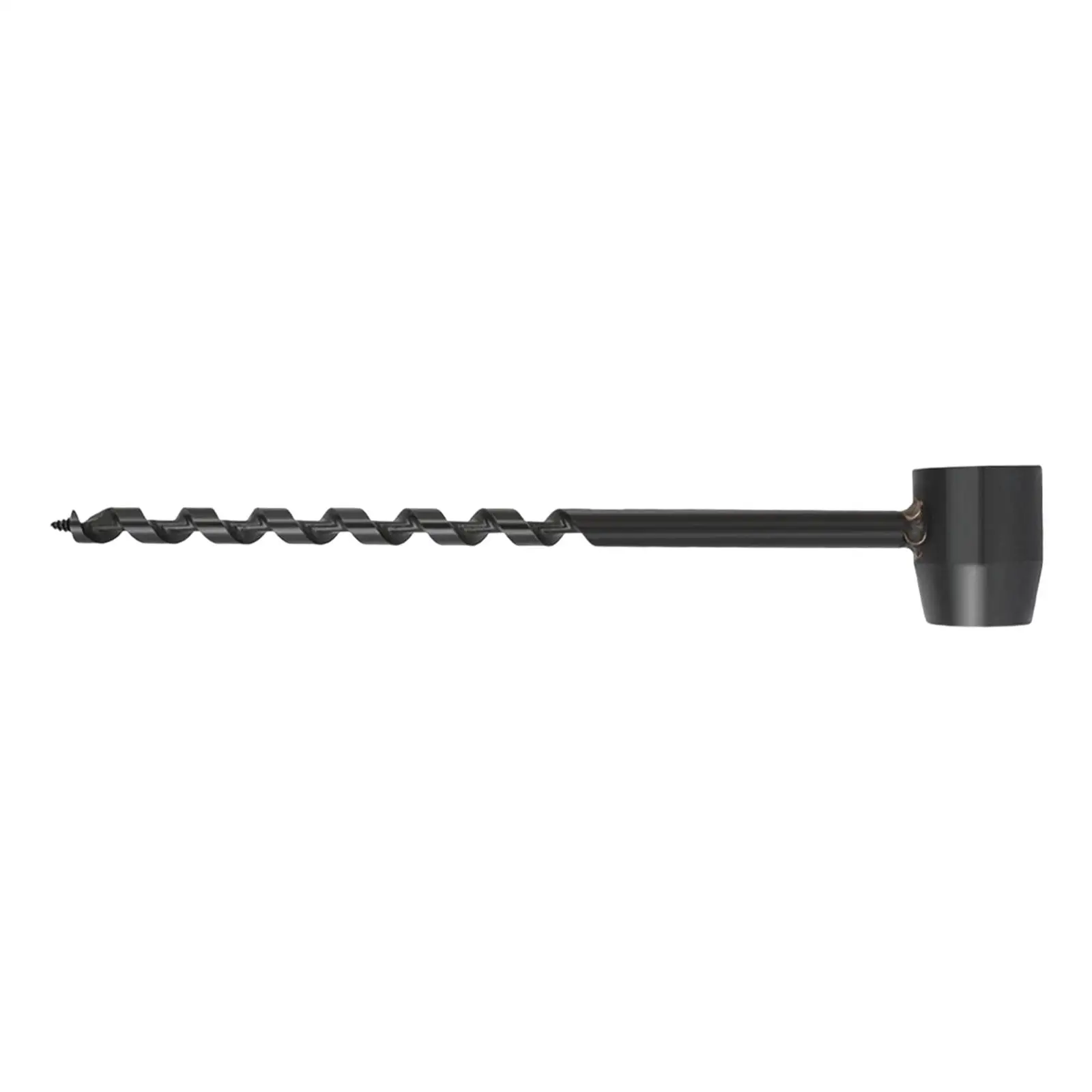 

Carbon Steel Auger Drill Bit Manual Sturdy Durable Multipurpose Woodworking Spiral Hole Hand Drill for Outdoor Settlers Fishing