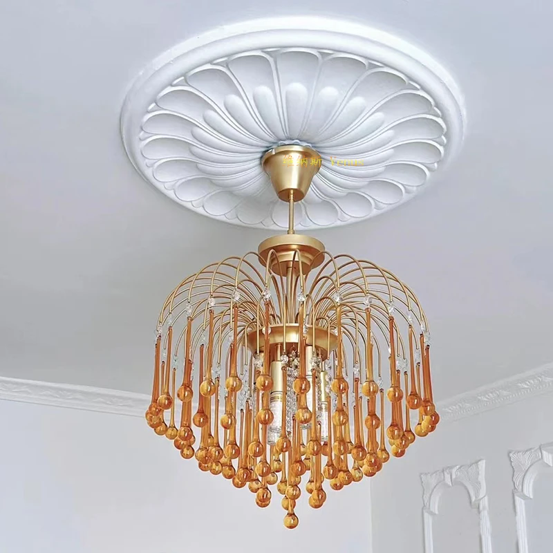 European Style Ceiling Rose Decoration Rosette PU Decorative Pendant Lamp Base Panel Chandelier Paterage Medallion Wall Moulding