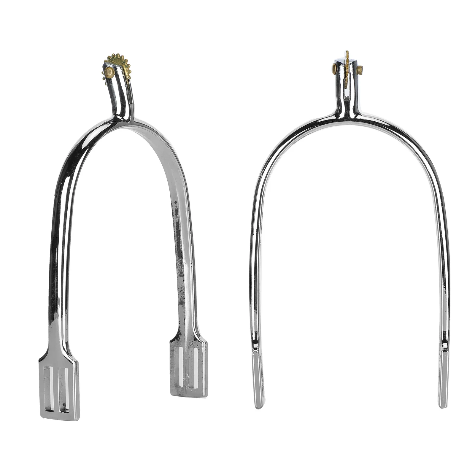 2 قطعة توتنهام الحصان سبائك الزنك ركوب الخيل توتنهام ملحق مع منشفة نحاسية قابلة للتدوير لمسابقة الفروسية لتدريب الخيل #3