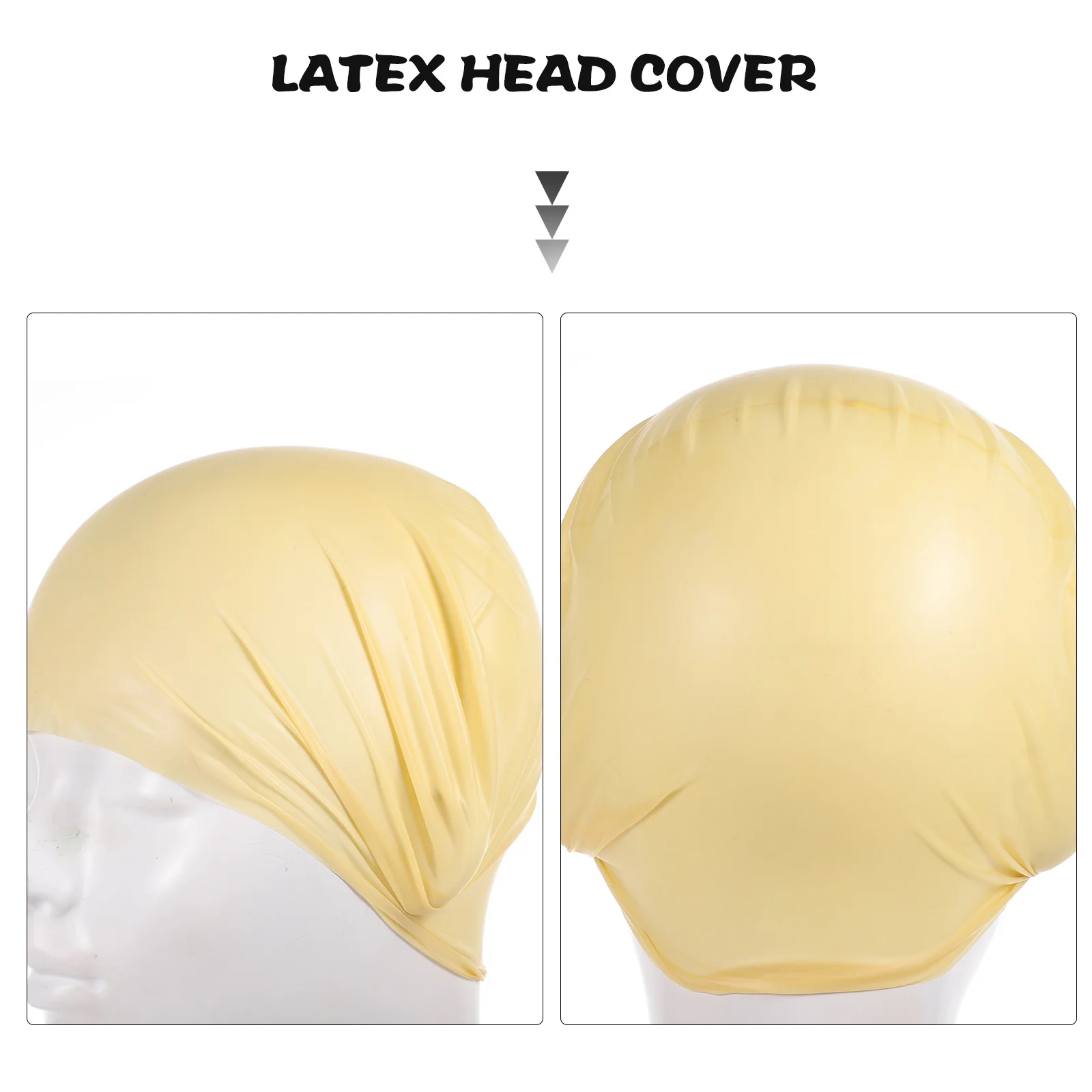 1개 대머리 가면 라텍스 메이크업 어린이 남아 여아 할로윈 코스프레 의상 액세서리 재미있는 변장 장난 소품 파티 무대용