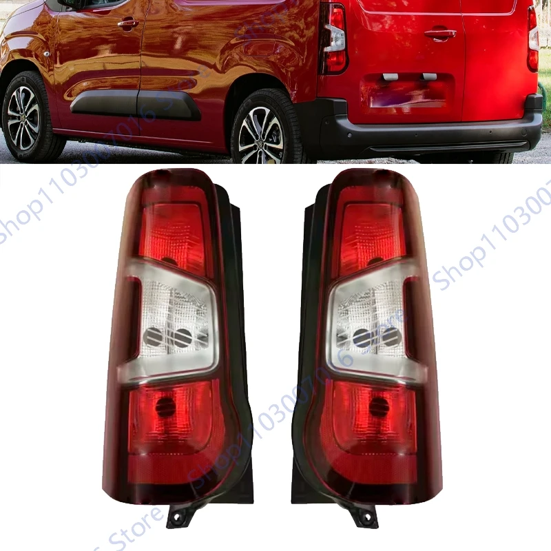 

Rear Tail Light No Bulb Brake Lamp For Peugeot Partner For Citroen Berlingo For Vauxhall Combo For Toyota Proace City 2019-2023