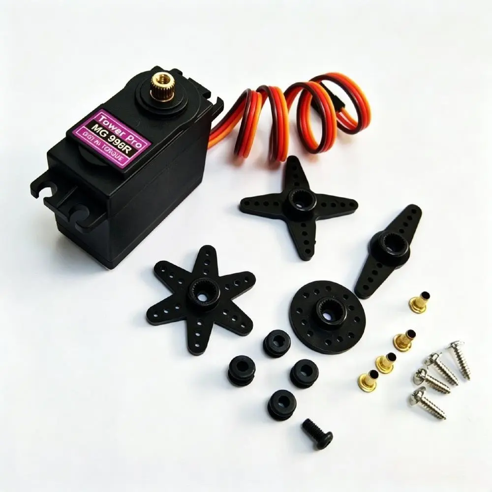 High Torque MG996R 4.8-6.0V Digital Servo with Metal Gear for Futaba JR 1/8 1/10 RC Car Helicopter Robot Boat Arduino UNO MG996