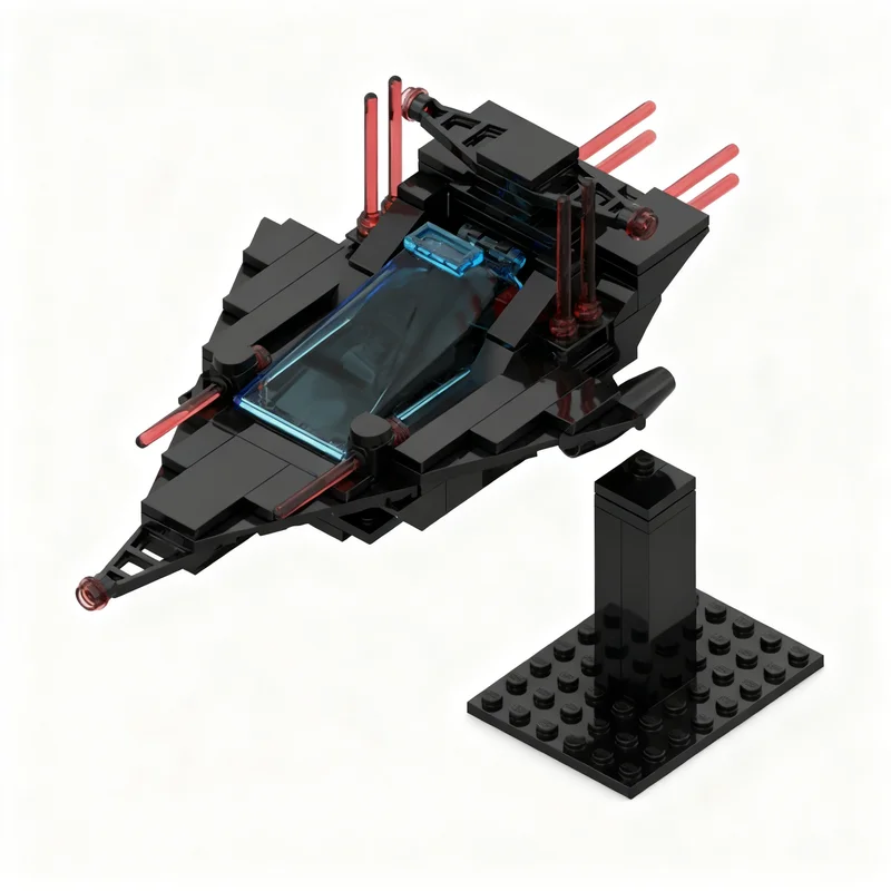 

121pcs MOC 7 Classic Space Hunter A I X Model Building Blocks Architecture Christmas Gifts DIY Creative Idea Toy Education Brick