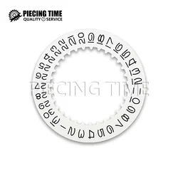 3135 Datewheel Parts Fit to Shanghai Series VR-3135 Mechanical Movement Gold/White Black Text Disc Wheel 3H