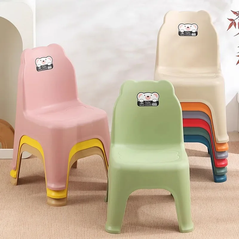 Chairs Study Children Kids Designer Eating Furniture Stool Girl Safety Beach Seats Auxiliary Silla Infantil Portable Room JGY