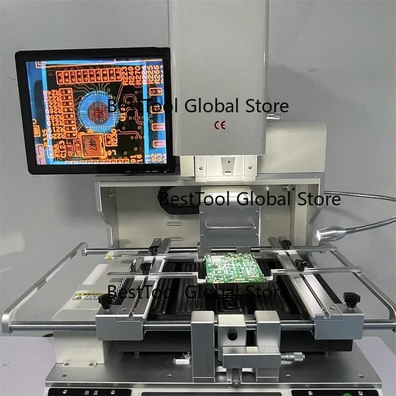 G700 PRO G700 Hot Air 3 Zones Optical Align BGA Rework Station 220V 110V Power 5700W 5300W