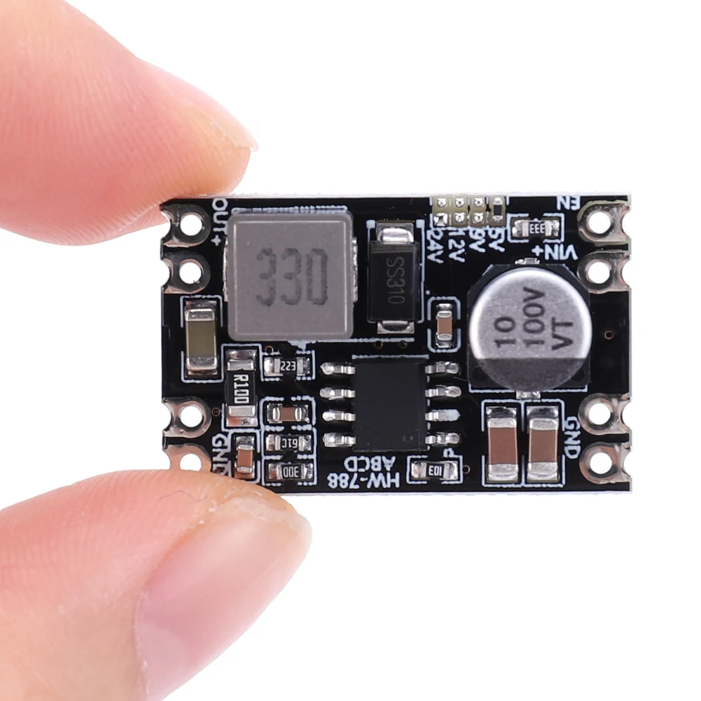 DC-DC ขั้นตอนลง Power Supply โมดูล 7-100V ถึง 5 V-24 V แรงดันไฟฟ้าปรับ Buck Converter โมดูล Mini Buck Board Converter