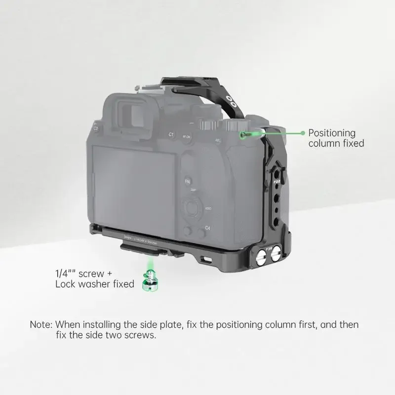 Falcam Official F22&F38&F50 Quick Release Camera Cage FOR SONY A7R5/A7M4/A1/ Comfortable Grip Feel NEW Full Surround Design