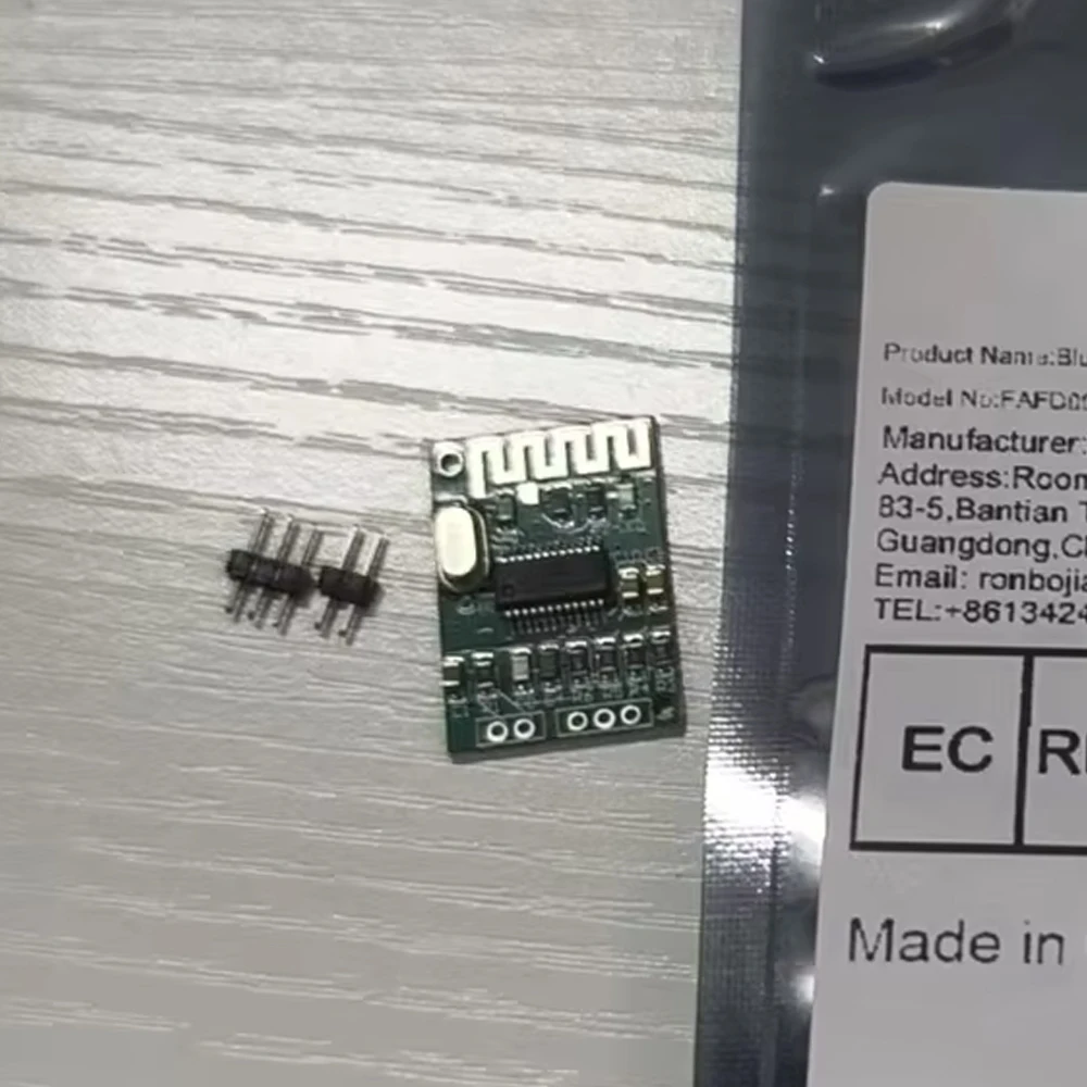 Mini scheda di decodifica audio Bluetooth 5.4 Modulo ricevitore a doppio canale True 2.0 Stabile a lunga distanza oltre 10 M DC 3,3 ~ 5 V