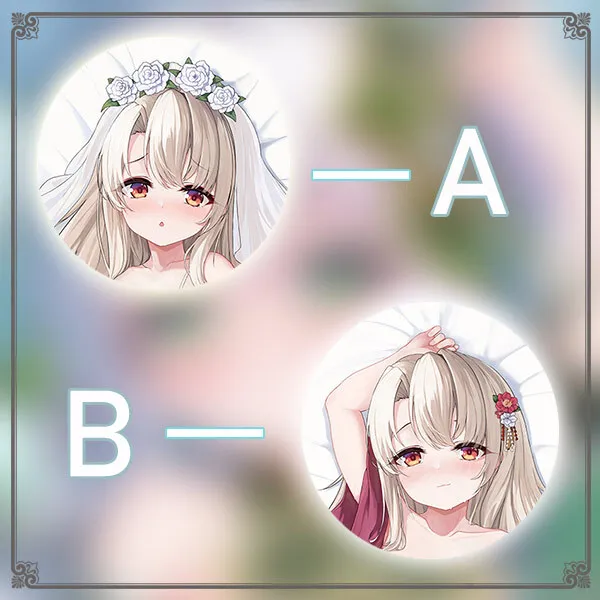 

Fate/kaleid liner Illyasviel Anime Game Dakimakura Hing Body PillowCase Cushion Otaku Bed Linings Xmas