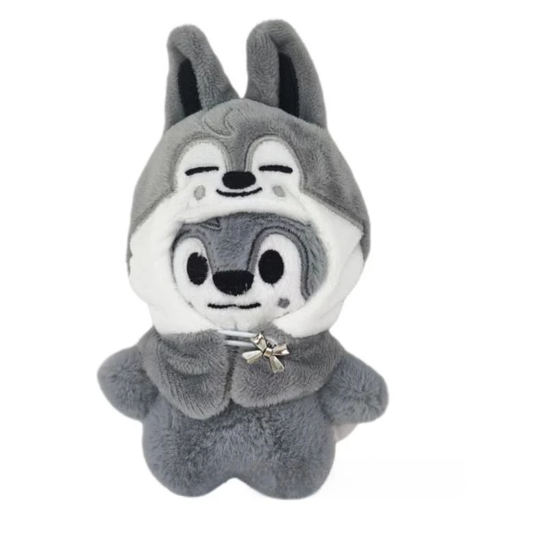 

New Skzoo Around 10cm Baby Cloak Baby Clothes Keychain Bag Pendant Cute Little Doll Birthday Surprise Toy