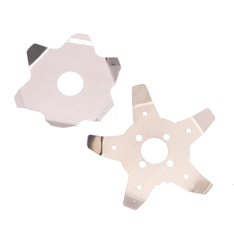 1 قطعة الاعشاب الآكل شفرة جزازة العشب الانتهازي رئيس الأعشاب شفرة مساعدة لجزازة كهربائية استبدال أجزاء