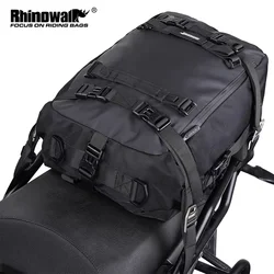 Motorcycle Back Seat Bag 10/20/30L Waterproof Multifunctional Saddle Side Luggage Bag cycling backpack Universal Saddle bag