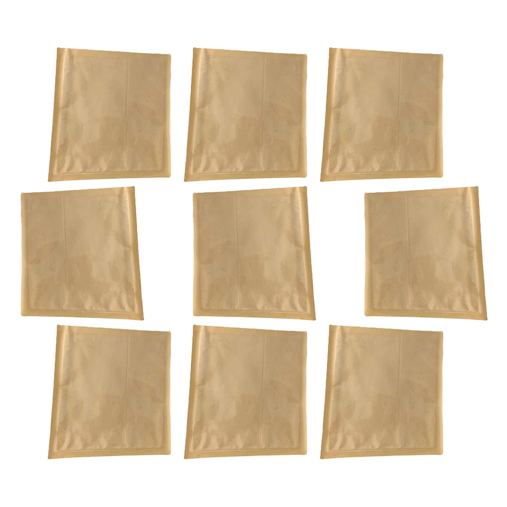 

100 Pcs Sandwich Bread Window Bakery Bags Dessert Pouches Oil-proof Packaging 5c Film Paper Coated Donuts Storage