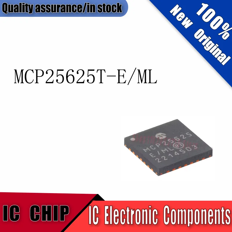 New Original MCP25625T-E/ML MCP25625 QFN28 Quality Assurance In Stock IC CHIP