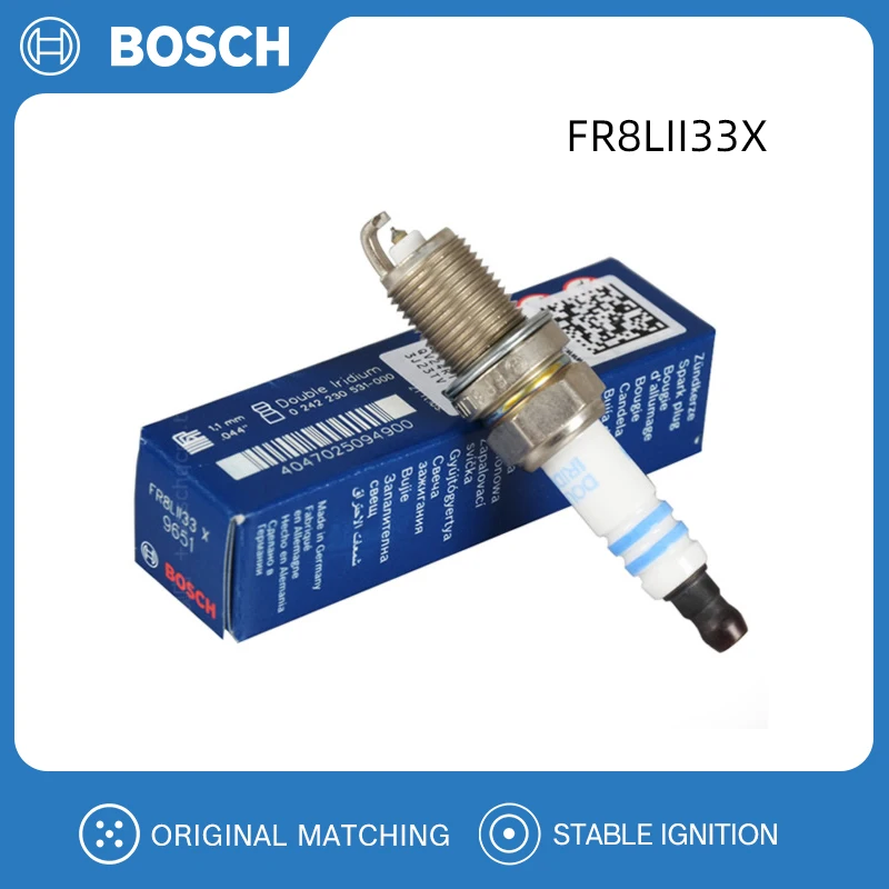 BOSCH 1/4/6 pcs FR8LII33X  Iridium Spark Plug Fits for Chrysler Journey JCUV 18839 11051