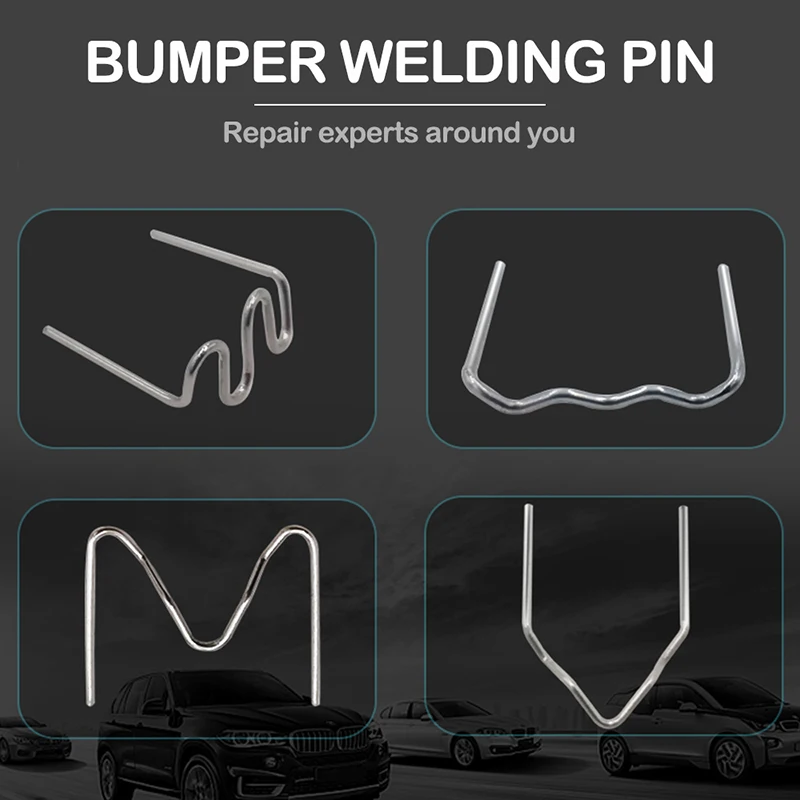 100/500pcs Stapler Staples For Plastic Welder Automotive Plastic Repair Machine Welding Wire Car Bumper Repair Welding Machine