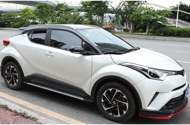 OEM 스타일 루프 랙 Toyota CHR CH-R 2018-2024 레일 바, 수하물 캐리어 바, 상단 크로스 바 랙 레일 박스, 알루미늄 합금