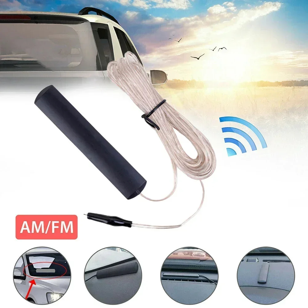 คลิปบนวิทยุ FM เสาอากาศสเตอริโอในร่มความยาว 5 M สัญญาณเพิ่ม Stable Transfer 3.2 M สายเชื่อมต่อ